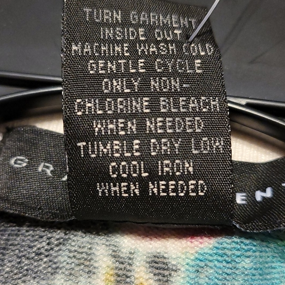 𝅺Grace Elements Women's Floral 3/4 Sleeve Cardigan Sweater - Picture 6 of 6